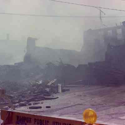 Photograph, Jud's Fire, 1977
