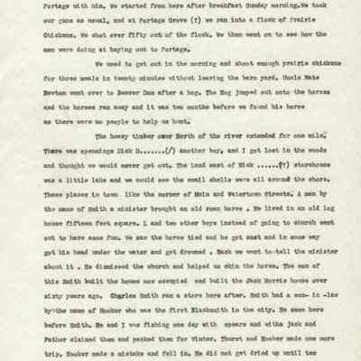 Histories, Incidents and Descriptions of Early Waupun