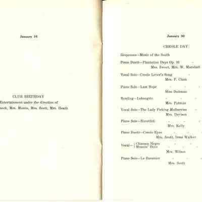 1910-1911 Philharmonic Music Club