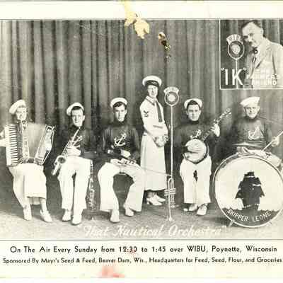 Postcard, Skipper Leone and Her Deck Hands, Hasenfus