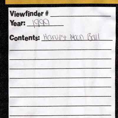 VHS Tape, WHS Media Productions, 1999 Harvest Moon Ball