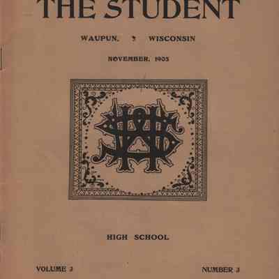 The Student vol3 #3