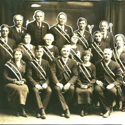 Photograph, Grange, State Officers of 1920's