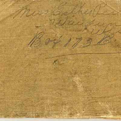Back cover of Song book