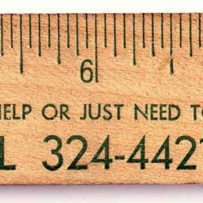 Ruler, Waupun Police Department "Just Say No"