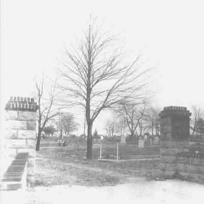 Mount Peace Cemetery Entrance, Lawnside, N.J., circa 1935