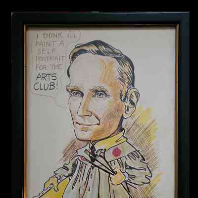 "Caricature of Arthur Franklyn Musgrave"