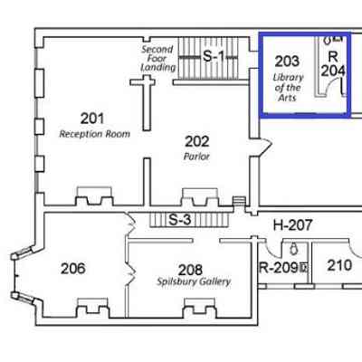 "1. Second Floor, Library
