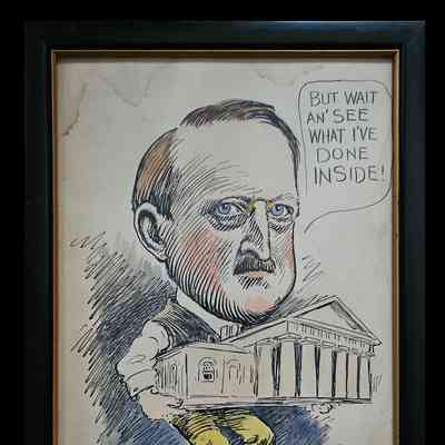 "Caricature of L. Morris Leisenring"