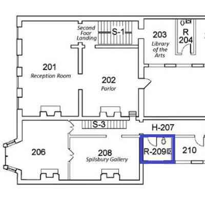"1. Second Floor Plan, Restroom