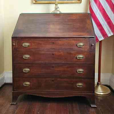 Desk, Drop-front
