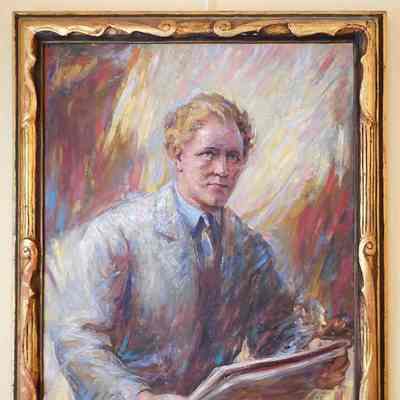 "Portrait of Hans Kindler"