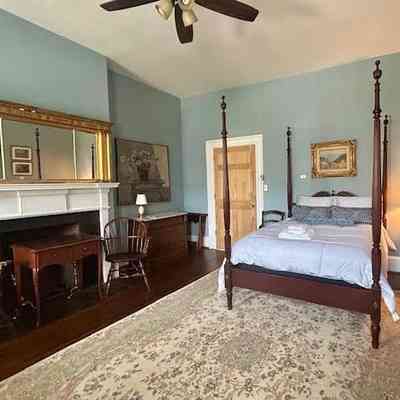 Blue Guest Room