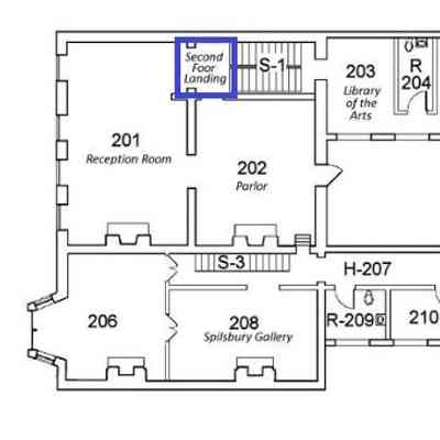 "1. 2nd Floor Plan, Landing"