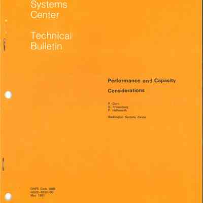 Performance and Capacity Considerations