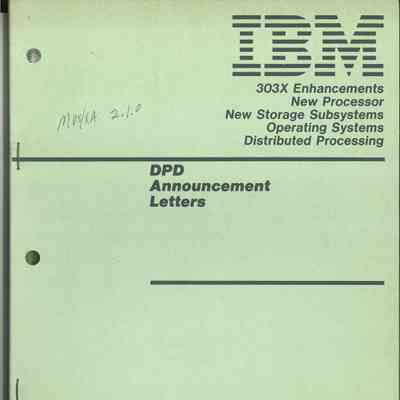 DPD Announcement Letters