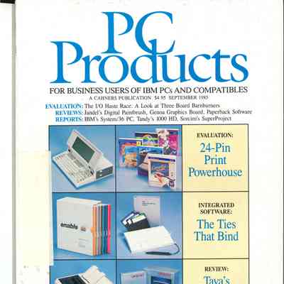 PC Products : For Business Users of IBM PCs and Compatibles