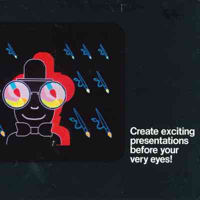 Create exciting presentations before your very eyes!
