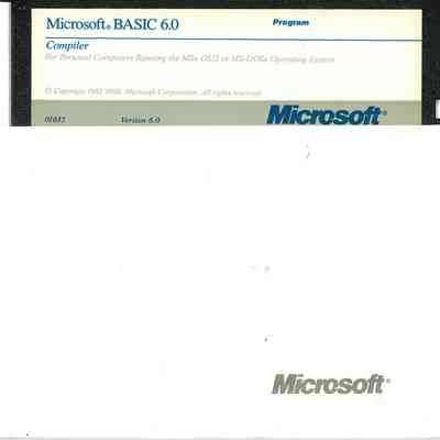 Microsoft BASIC 6.0 : Compiler