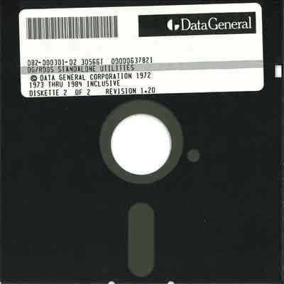 DG/RDOS Standalone Utilities