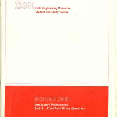System/360 Introductory Programming