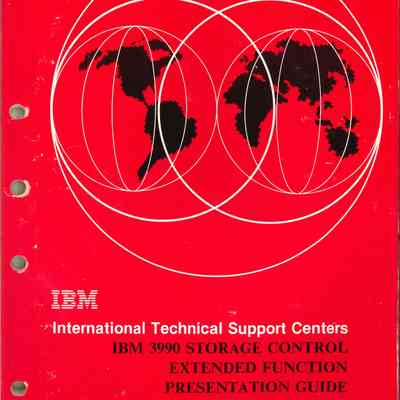 IBM 3990 Storage Control : Extended Function Presentation Guide