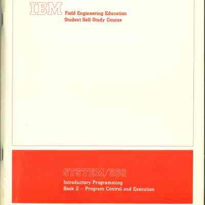 System/360 Introductory Programming