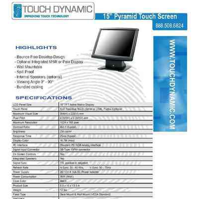 Pyramid Touch Screen 15