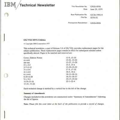 Technical Newsletter