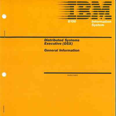 Distributed Systems Executive (DSX)