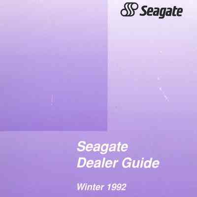 Seagate Dealer Guide