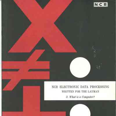 Electronic Data Processing Written for the Layman