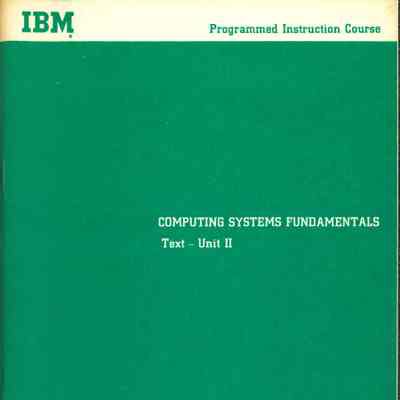 Computing Systems Fundamentals