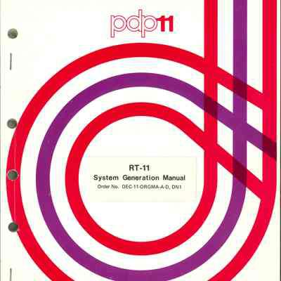 RT-11 System Generation Manual