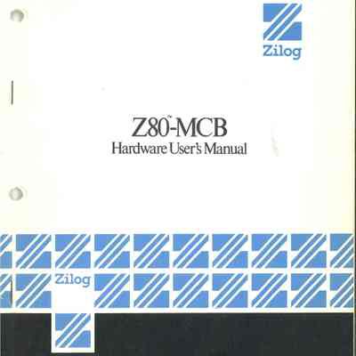 Z80-MCB : Hardware User's Manual