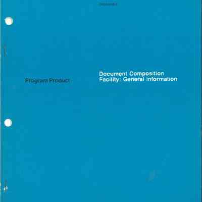 Document Composition Facility: