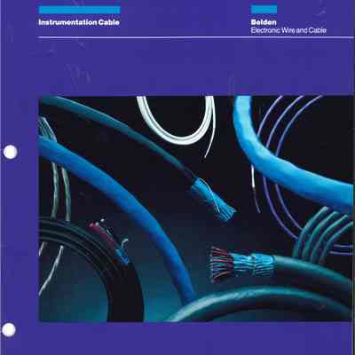 Instrumentation Cable
