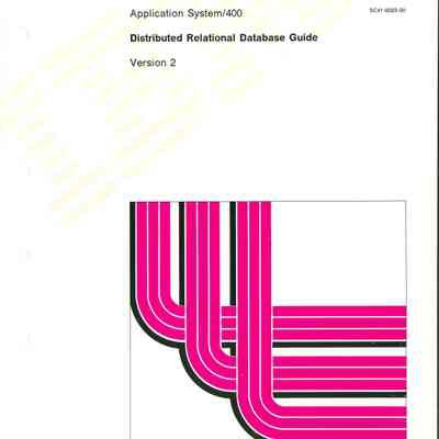 Distributed Relational Database Guide