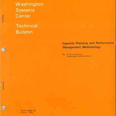 Capacity Planning and Performance Management Methodology