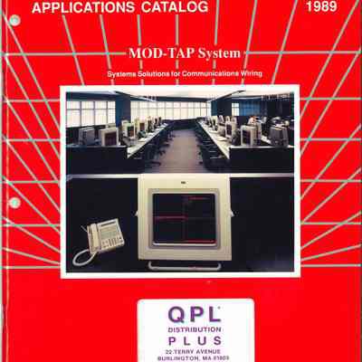 MOD-TAP System : System Solutions for Communications Wiring