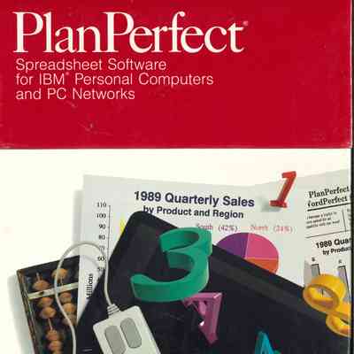 PlanPerfect : Spreadsheet Software for IBM Personal Computers and PC Networks