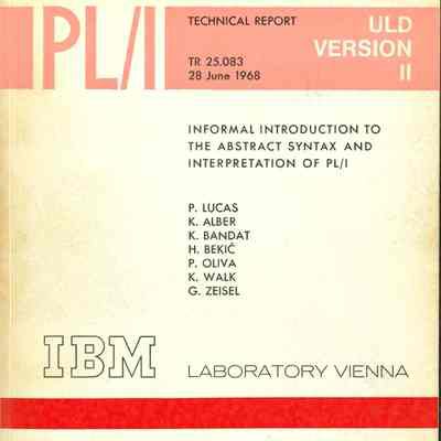 PL/I ULD Version II