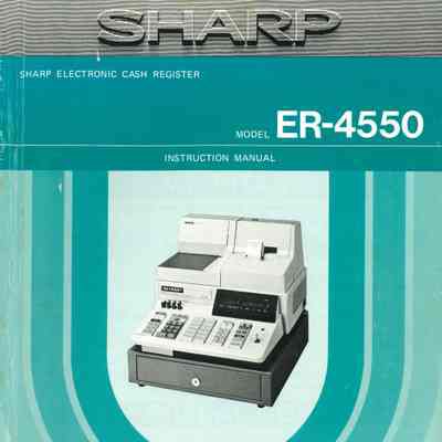 Model ER-4550 : Instruction Manual