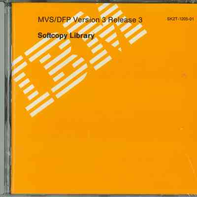 MVS/DFP Version 3 Release 3 : Softcopy Library