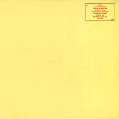 Sales Sample - Paper Stock - Canary