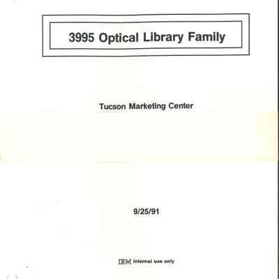 3995 Optical Library Family