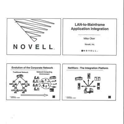 LAN-to-Mainframe Application Integration