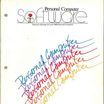 Personal Computer Software : Selected Offerings for Your IBM Personal Computer