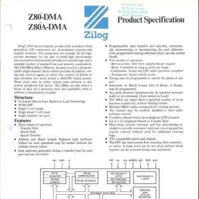 Z80-DMA Z80A-DMA