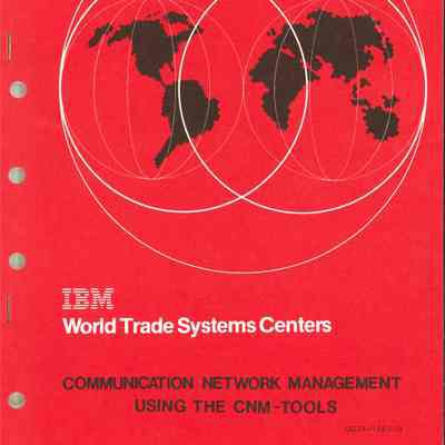 Communication Network Management Using the CNM-Tools